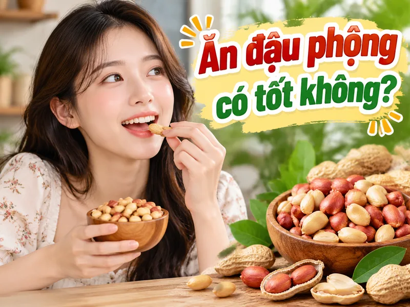 Sử dụng đậu phộng hợp lý có thể giúp tạo cảm giác no lâu trong chế độ ăn