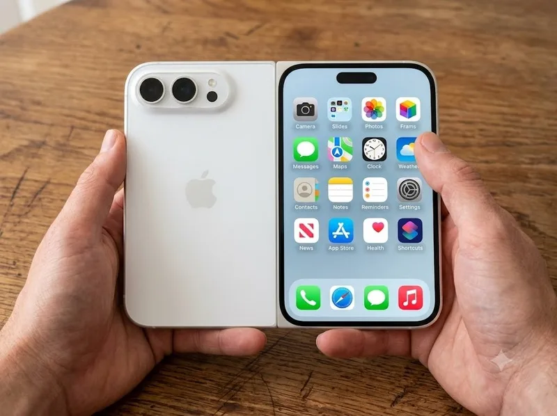 Hệ thống camera trên iPhone gập kết hợp công nghệ xử lý hình ảnh thông minh, hỗ trợ chụp ảnh chất lượng cao.