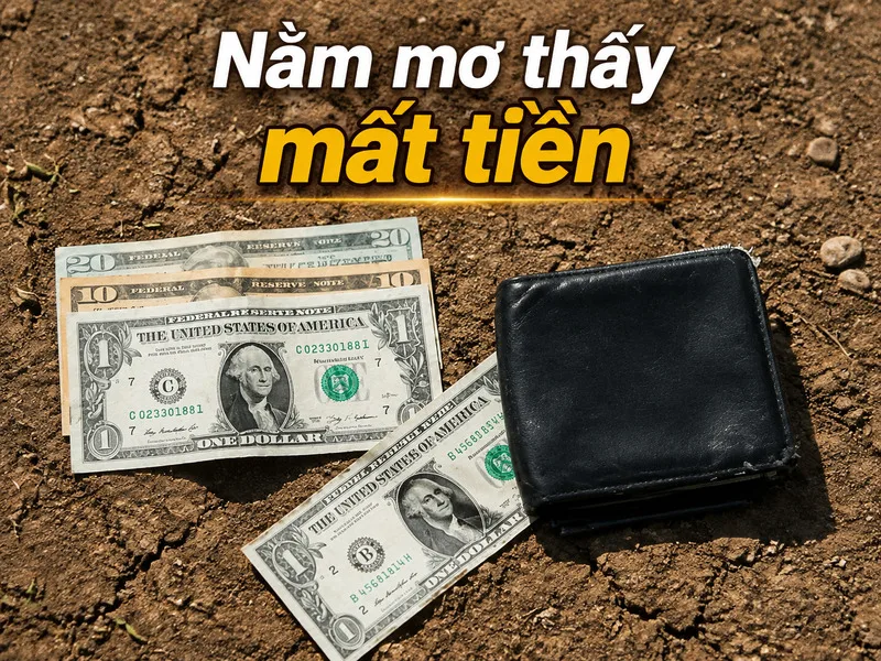 Nằm mơ thấy mất tiền thường phản ánh cảm giác bất an, áp lực tài chính hoặc nỗi sợ mất kiểm soát trong cuộc sống.